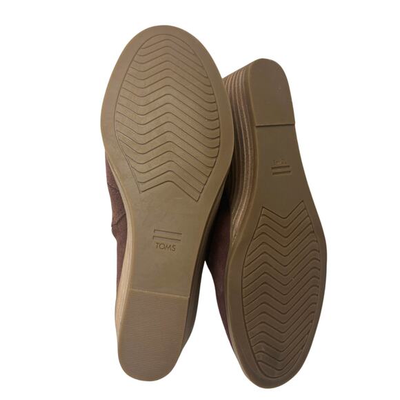 TOMS Women's Kala Desert Wedge Mini Cheetah Suede Bootie Size 7 NEW - Picture 8 of 12